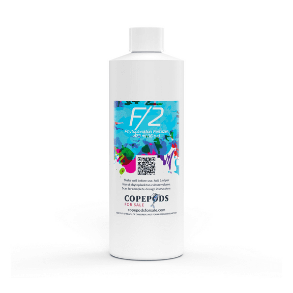 Guillard's F/2 Formula Microalgae/Phytoplankton Fertilizer Concentrate (16 fl oz) - Fast Free Shipping!