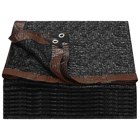 Uxcell 40% Sun Shade Cloth for Garden, HDPE 13x20 FT Sun Shade Net with Reinforced Grommets for Patio/Greenhouse [Black]