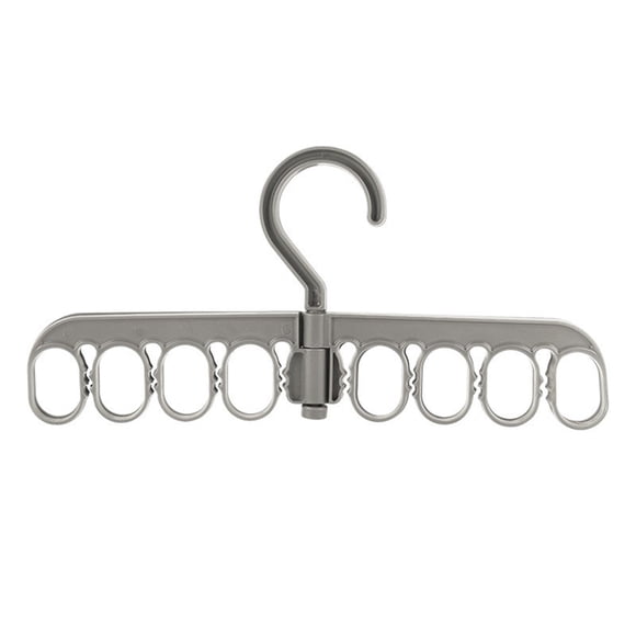 Wosthever Colgador de ropa de plástico giratorio de 360 grados para secado de ropa, organizador de armario de baño portátil para el Type3 NO3