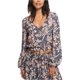 thumbnail image 1 of Roxy - Camisa con botones en la cintura para mujer, multicolor, 6 Roxy Camisa con botones, 1 of 1