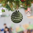 thumbnail image 3 of 12 Pcs Velvet Christmas Ball Ornaments Set, Flocked Shatterproof Xmas Tree Decorations with Glitter for Holiday Home Wedding Party Decor, 3 of 4