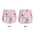 thumbnail image 5 of Lsque Easter Rabbit Printed Women's Running Shorts with Liner Pockets,Elastic Quick Dry Workout Athletic Gym Yoga Shorts,Womens High Waist Shorts-Medium, 5 of 9