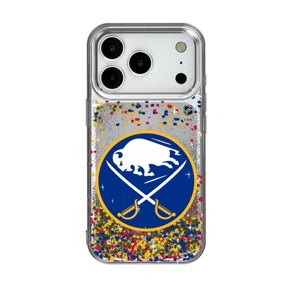 Buffalo Sabres iPhone Confetti Glitter Case