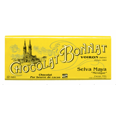 Chocolat Bonnat Selva Maya 75% Cocoa Dark Chocolate (Best Chocolate For Pain Au Chocolat)