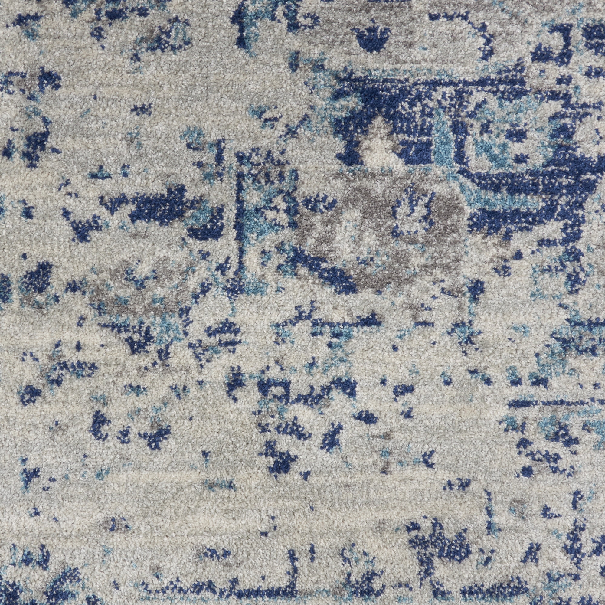 Desert Fields Persian Ivory/Light Blue 2' x 4' Area Rug, (2' x 4')