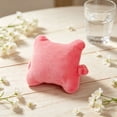 thumbnail image 4 of 1-Pack Ergonomic Wrist Rest Cushion for Keyboard, Soft Plush Wrist Pillow with Elastic Strap for Laptop Desktop and Mouse Pad, Reduces Hand Fatigue for Office Workers and Gamers, Pink, By Harlik, 4 of 8