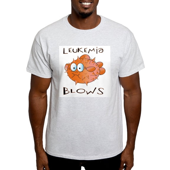 CafePress - Leukemia Blows Light T Shirt - Men's Classic Graphic T-Shirt