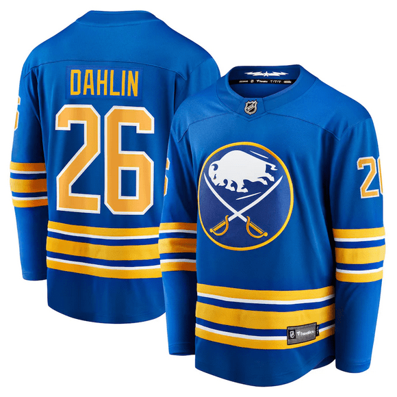 Rasmus Dahlin Buffalo Sabres LNH Fanatics Breakaway Chandail Domicile, Grand