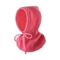 thumbnail image 2 of GZWYHT Trapper Hats,Winter Hats Ski Warm And Windproof Winter Sports Cap For Women Knitted Thermal Protective Neck Cap Neck Bib Hoodie Beanies Hats,Hat for Cold Weather Pink, 2 of 9