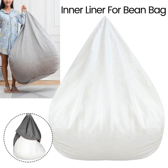 New Inner Liner For Bean Bag Chair Cover Large Easy Cleaning Sofa Seat