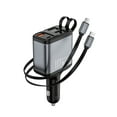 thumbnail image 3 of WiWU Exeed 117W QC+PD Fast Car Charger Wi-QC027, 3 of 5