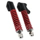 thumbnail image 1 of Amortiguador de Amortiguadores, Amortiguador Suave de Resorte Rojo Negro Con 2 Tuercas para Scooter de 10 Pulgadas, 1 of 7
