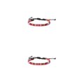 thumbnail image 4 of Qarigey Pulseras trenzadas ajustables estilo simple cómoda que combina con todo regalo de joyería de muñeca artículo de moda FD9608 FD9608 2piezas, 4 of 6