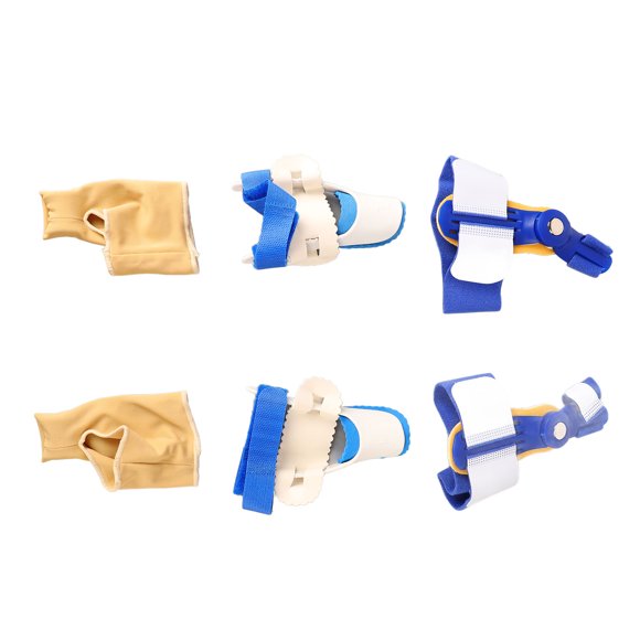 Bunion Corrector, Adjusted Bunion Toe Corrector Hook and Loop Malleable  Elastic  for Inflammation for Friction