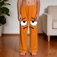 thumbnail image 5 of Kids Unisex Joggers Tearful Eyes Cartoon Print Soft Cotton Sweatpants Elastic Waist Trousers for Casual Play, 4-13Y, 5 of 9