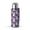 Purple French Bulldog, variant on 20 Oz Pug and Footprints Coffee Tumbler Double Wall Insulated Stainless Steel Water Bottle | Metal Reusable Thermoses Flask with Cup Cap | Leak & Sweat Proof with Anti-Dust Lid