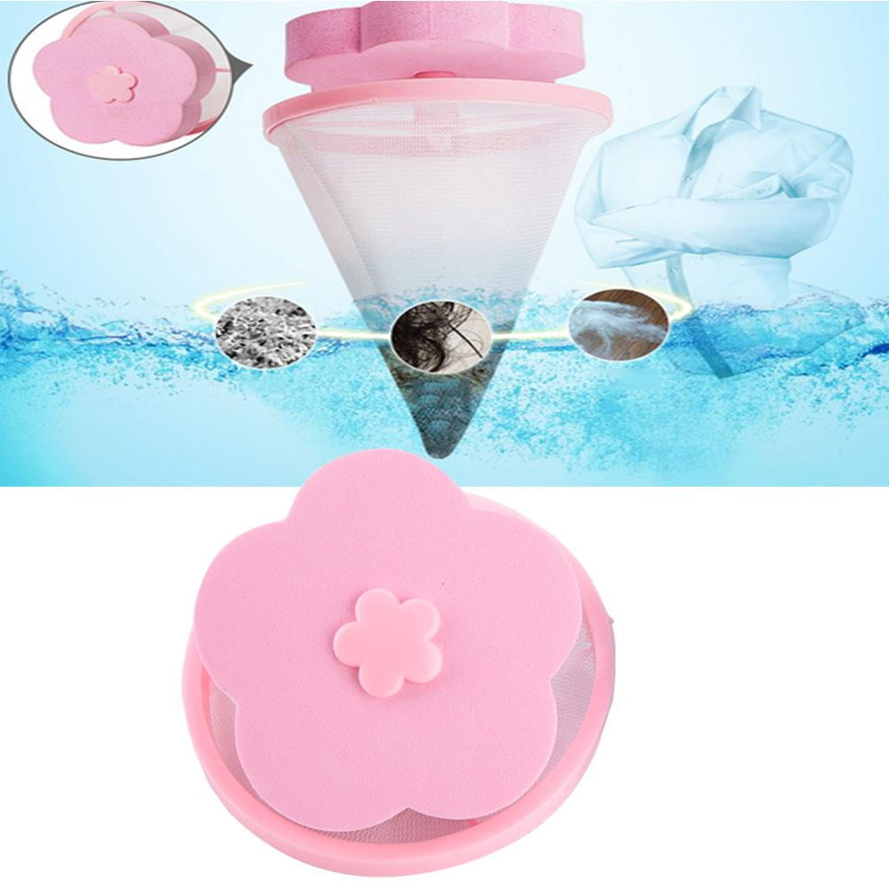 Flower Washing Machine Hair Removal Laundry Ball Floating Filter Mesh Bags Ball Sfhs Org - pink hair mesh roblox