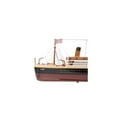 thumbnail image 5 of HomeStock African Adventure Titanic Model Built From Scratch and Fully Assembled, Red/Black/White, 3.5 x 25 x 10 Inch, Western Red Cedar/Rosewood/Mahogany, 5 of 5