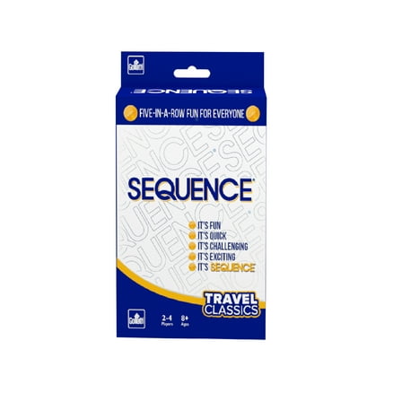 Goliath Travel Classics: SEQUENCE - The Exciting Game Of Strategy In A Compact Travel Version
