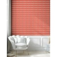thumbnail image 5 of Ambesonne Geometric Peel & Stick Wallpaper for Home, Hexagonal Comb Tile, 13"x36", Peach Coral Dark Coral, 5 of 6