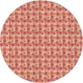 thumbnail image 1 of Ahgly Company Indoor Square Patterned Brown Sand Brown Area Rugs, 3' Square, 1 of 1