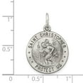 thumbnail image 4 of White Sterling Silver Charm Pendant Themed 25 mm 20, 4 of 4