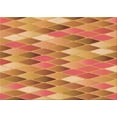 thumbnail image 1 of Ahgly Company Indoor Rectangle Patterned Grapefruit Red Area Rugs, 8' x 10', 1 of 1