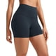 thumbnail image 1 of Shorts CRZ YOGA Butterluxe tiro alto 4" azul marino M, 1 of 5
