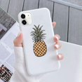 thumbnail image 1 of for iPhone 11 Case Pineapple Pattern Design Cute Luxury Protective Cover with Flexible Soft TPU Bumper Rubber Silicone Ultra-Thin Slim Case for iPhone 11, 1 of 5