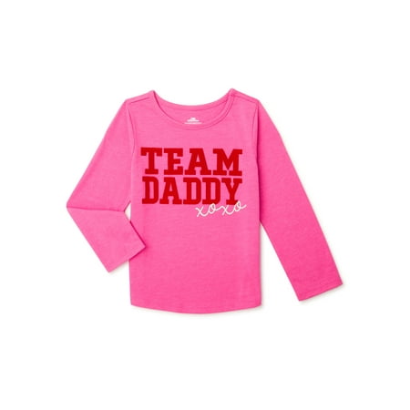 

Way To Celebrate Baby & Toddlers Valentine s Day Long Sleeve T-Shirt Sizes 12M-5T
