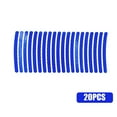 thumbnail image 2 of 20 Pcs Reflective Strip Stickers Wheel Hub Rim Stripe Tape Decal Car Accessories, 2 of 9