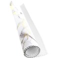 thumbnail image 6 of White and Gold Marble 4 PCs Placemats Set Linen Non-Slip Table Mat Rectangular Washable for Dining Kitchen Party 12"x18", 6 of 8