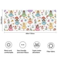 thumbnail image 3 of Colorful Fairy Flower Pattern Bathroom Rugs Mat,Non Slip Microfiber Bathroom Rug,Rubber Backing,Soft Bathroom Mats for Bathroom Floor,Tub and Shower,60x24in(150x60cm), 3 of 5