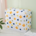 thumbnail image 2 of Viflosae Foldable Storage Bag Clothes Blanket Quilt Closet Sweater Organizer Box Pouch Multisave, 2 of 9