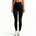 thumbnail image 7 of UOCUFY Anti Cellulite Compression 3D Leggings Women Butt Lifting Tummy Control with Resistance Bands Gym Yoga Pants (Black, L), 7 of 7