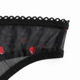 thumbnail image 3 of Pantalones Casuales para las Mujeres Pantalones de Malla de Cintura Baja de Moda Tanga para las Mujeres, Pantalones de Período Impresos con Patrón Geométrico, 3 of 6