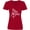 Red, variant on Inktastic Buon Natale Christmas Tree with Heart and Star Women's V-Neck T-Shirt