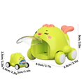 thumbnail image 3 of Twfbrm Mini Toy Cars for Toddlers Pull Back Cars for Toddlers 1 2 3 4 Year Old Truck Toys Friction Powered Car Kids Boys Birthday Gifts Baby Girls Toys Parent-child Interactive Car Toys, 3 of 5