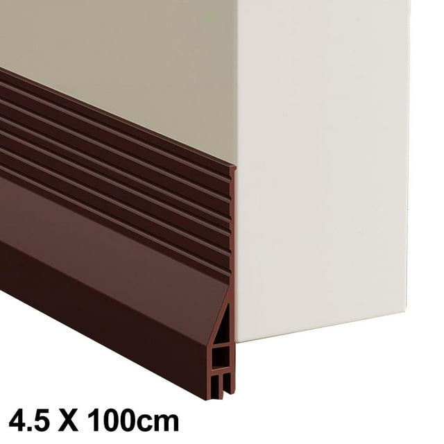 Wave Butée de Porte Inférieure Insonorisée et Étanche Bande de Porte Balayage