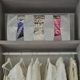thumbnail image 3 of Foldable Storage Bag Organizers, Adult, Portable, 2-Shelf Clothing Storage, Pair, 2 Count, 3 of 6