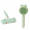 Ear Style + Rabbit-Ear Comb (Green), variant on Pet Hair Remover and Grooming Brush, Reusable Lint Roller and Cat Dog Slicker Brush for Furniture Clothes Couch Carpet, Pet Grooming Brush for Shedding Fur Removal