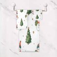 thumbnail image 5 of 3 Piece Bath Towels Set Bath Towel, Hand Towel and Face Towel for Bathroom, Gym, Hotel Cute Snowman and Christmas Tree, 5 of 8