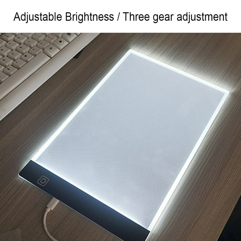 A4 Led Tracing Light Box With Scale,art Light Pad Light Table With Usb  Power,ultra-thin Copy Board For Diamond Painting Drawing - Digital Tablets  - AliExpress