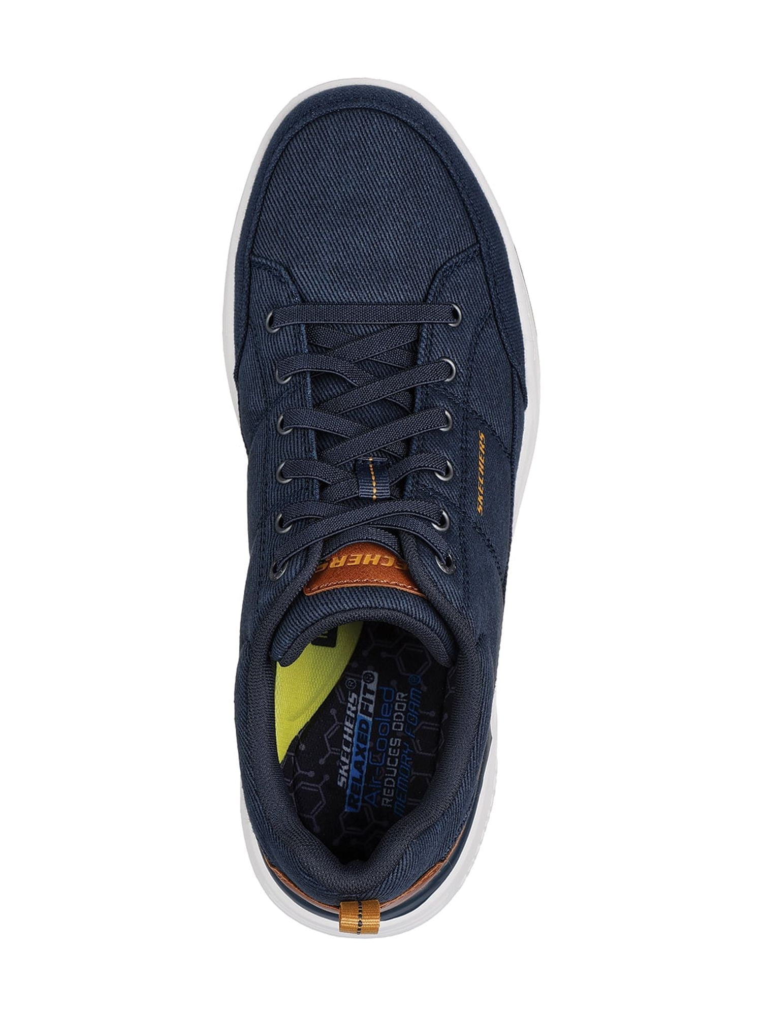 Skechers Men's Corliss-Dravin Relaxed Fit Lace-Up Sneaker