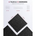 thumbnail image 2 of 0.56'' Thick 12 48 Sq Ft Exercise Equipment Mats - High-density Rubber Top Eva Foam Interlocking  24x24in Tiles Heavy-duty Treadmill Mat For Hardwood Floors Home Gym, 2 of 6
