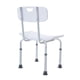 thumbnail image 4 of Gambimedic Silla de Ducha con Respaldo Altura Ajustable Silla Regadera Baño Bano 2 en 1 Se Convierte en Banco de Ducha, 4 of 8