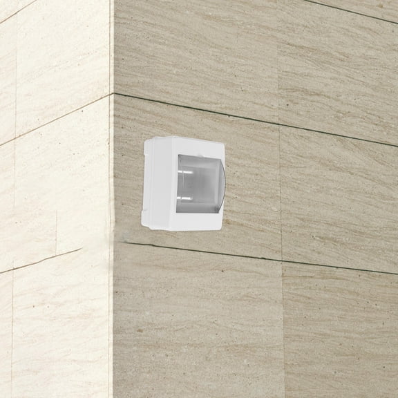 OFFIGAM 2-Pack Compact Multicircuit Electrical Enclosure Boxes with Clear Transparent Window for Indoor Electrical