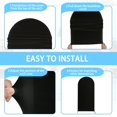 thumbnail image 3 of Juego de fundas para telón de fondo con forma de arco de boda MEKOTRIN Arch, negro, de 4 a 6 pies, 3 of 7