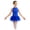 Royal Blue, variant on Kids Girls Feather Latin Dance Leotard Ballet Salsa Samba Tango Dance Skirted Leotard Royal Blue 6