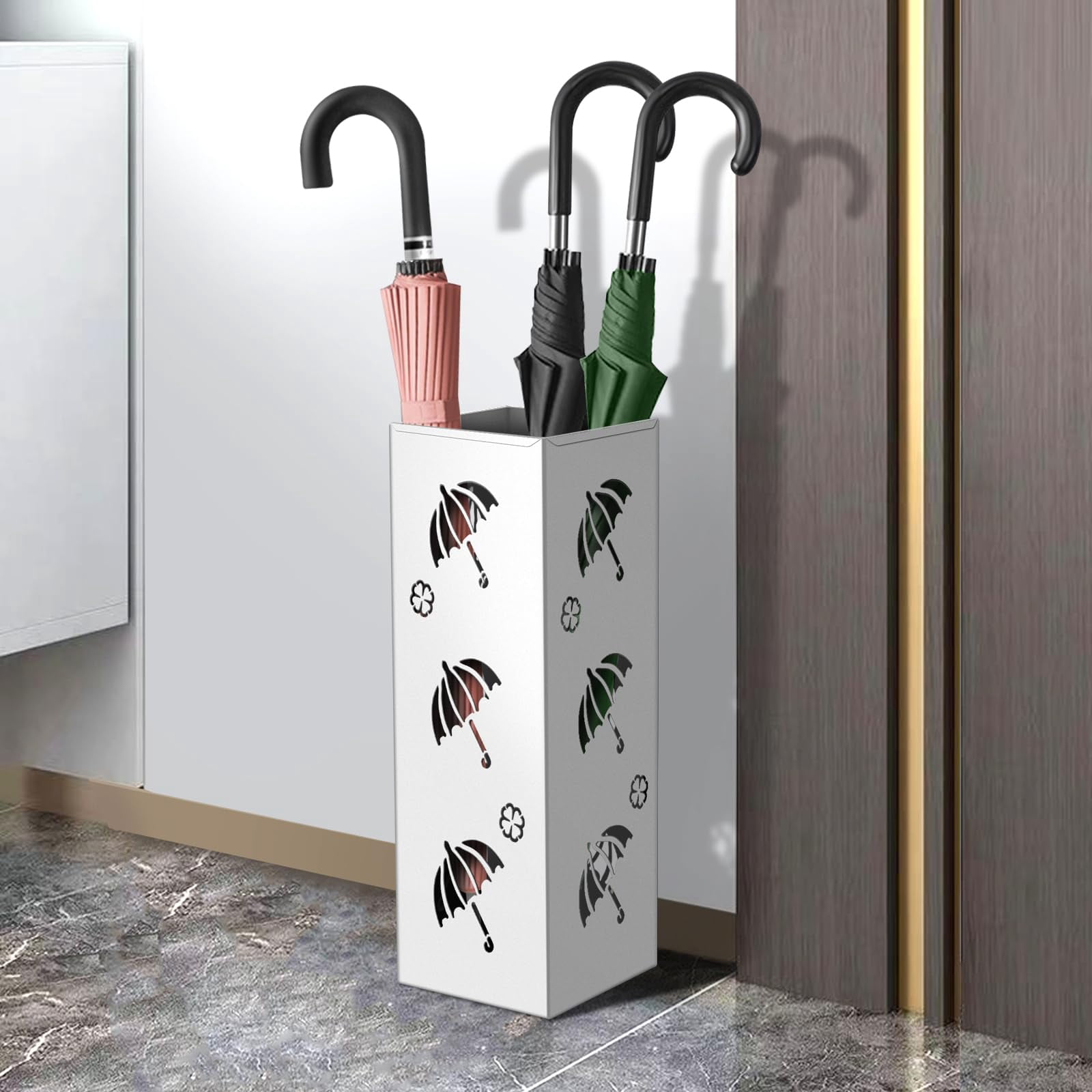 Umbrella Holder For Entryway | Stands Keep Your Floors Dry And Tidy With Our Indoor Stand Stylish Rack Convenient Storage Solution.
